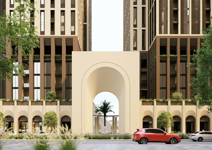 Official render of Masar Corner, published by Al Ramz Company.