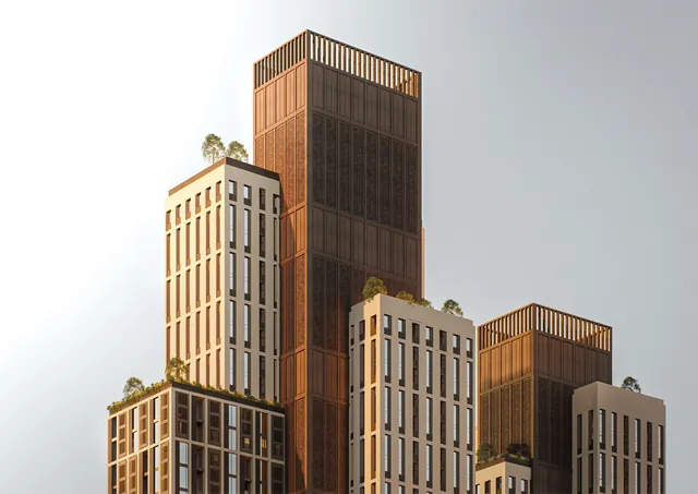 Official render of Masar Corner, published by Al Ramz Company, picture 4 of 5.