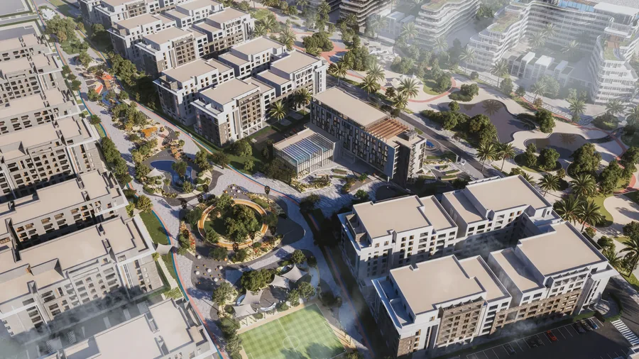 Official render of Al-Alya (Knowledge Economic City), published by Knowledge Economic City Co.