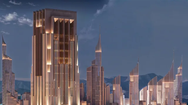Official render of King Salman Gate, published by Rua Al Haram Al Makki (PIF), picture 6 of 6.